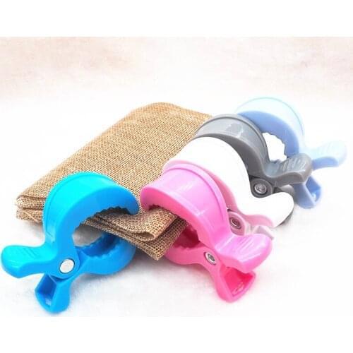 Chenkai 1pcs Plastic Lamp Pram Stroller Pegs To Hook Muslin and Toys Seat Cover Blanket Clips Car Organizer Pacifier Accessories