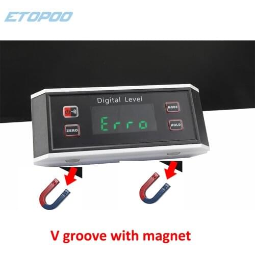 Digital Protractor Electronic Level Angle Finder Measuring Instruments Angle Bevel Box With Magnet Inclinometros Digital