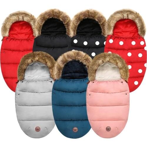 DEAREST Newborn Swaddle Sleeping Quilt Stroller Sleeping Bag Winter Warm Cotton Envelope Baby Sleep Sack Baby Items baby boy