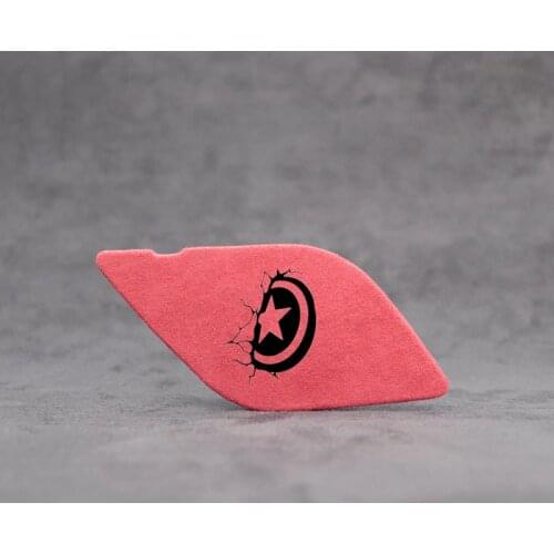 For MG ZS EV HS MG6 MG5 EZS 2017 2018 2019 2020 4pcs Alcant-a Luxury Material Short Plush Interior Door Handle Trim Accessories