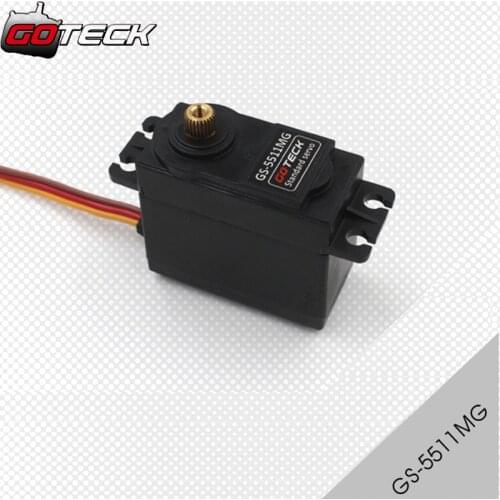 Goteck GS-5511MG High Torque Metal Gear Standard Analog Servo/ 55g/ 11kg-cm/ 0.20sec