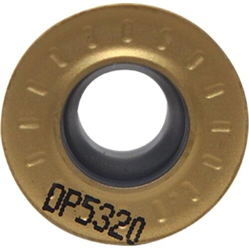 RPMT1204 M C DP5320 10pcs Carbide Insert For Lathe Milling Cutter CNC Tool Steel RPMT 10T3 MO DP5320 CNC Turning Tool