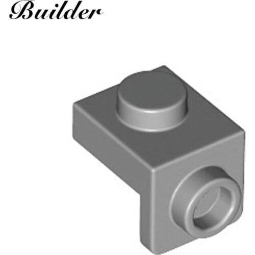 Little Builder 36841 10pcs DIY Part Bricks 1X1-1X1 Bracket Building Blocks Parts DIY Teens Educational Compatible Toys for Boy