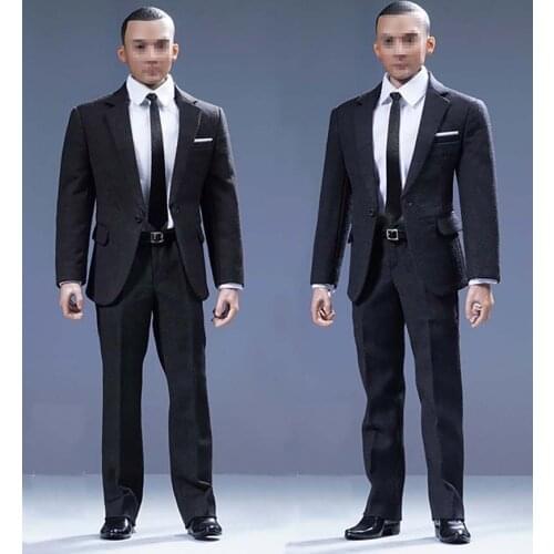 1/6 Scale British Suit Clothing Set for Men Fit for 12in Action Figure Male Soldier Body Model Toys Collection
