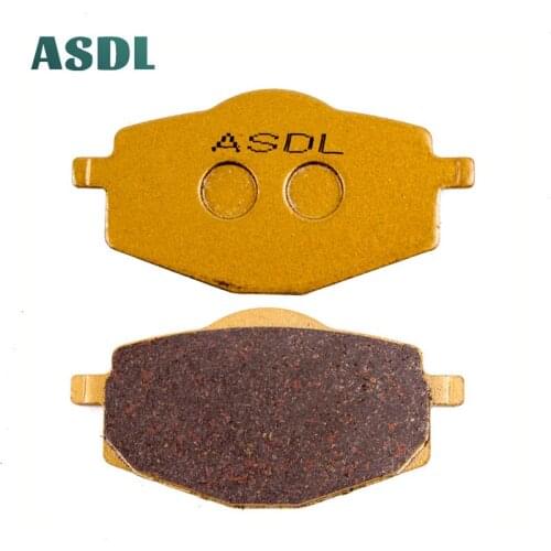 Motorcycle Front & Rear Brake Pads For HERO HONDA Quickster 125 2006 HONDA HM (Italy) CRE 50 Six/Baja/Derapage 1995-2002 #c