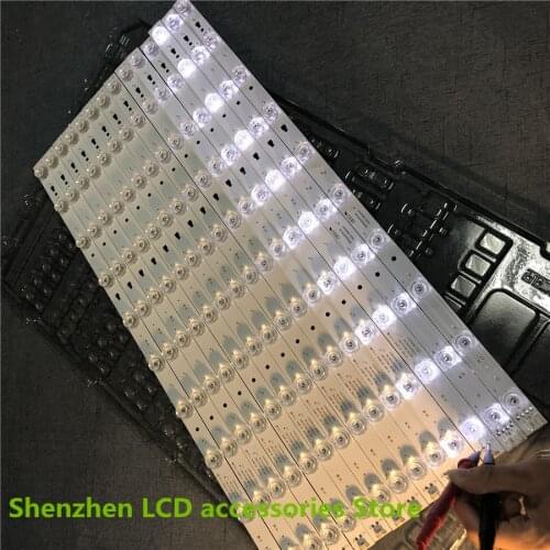 28pcs/lot LED Backlight Lamp strip 10leds For original Konka LED55K35U light bar LED55D10A-2C14AG-01 100%NEW