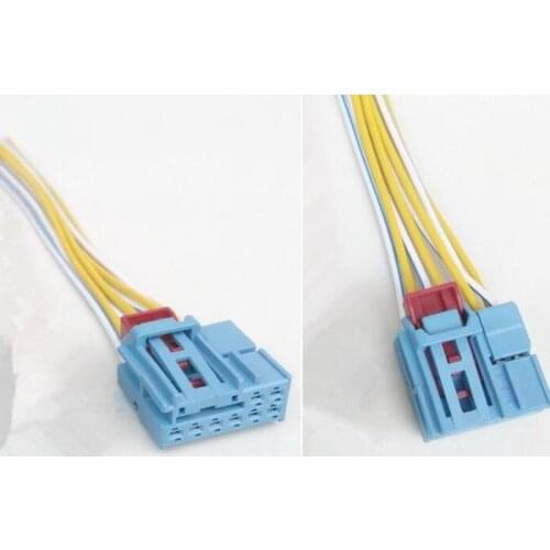 8 Pin/Way LED Taillight Plug Rear Brake Lamp Connector Wire Harness Pigtail For Audi A7 A8L VW Passat B8 Golf 1K8 972 928B