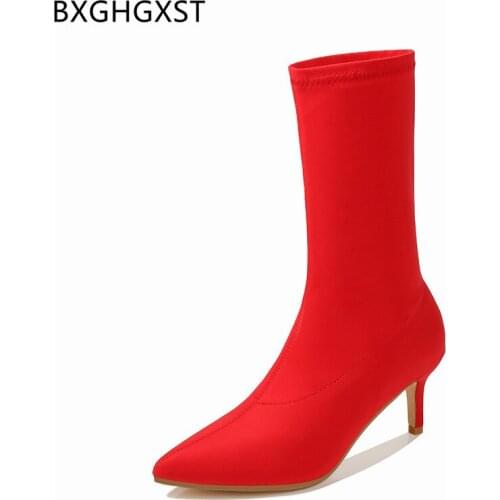 Boots Female Women Shoes Pumps Women Shoes High Heels Boots for Women Fashion Ladies Boots Luxury Designer Shoes Zapatos Mujer