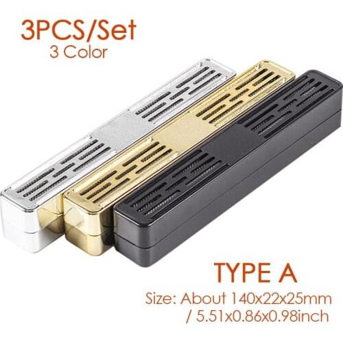 3PCS/ Set Rectangular Cigar Humidor Smoking Humidor Humidifier Bar-type Tobacco Gadget Smoke Accessories for Cigars Portable