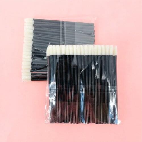 100 PCS Disposable Lip Brush Women Accessories Wholesale Gloss Wands Applicator Perfect Best Make Up Tool Fashion Hot Pretty New