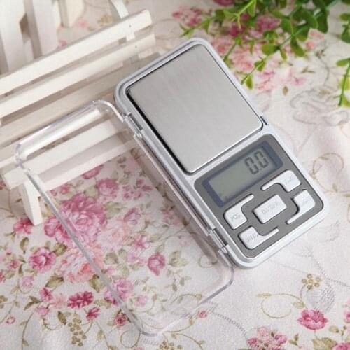 500g/0.01g Mini LCD Digital Electronic Jewelry Pocket Portable Weight LED Scale Kitchen Practical Scale