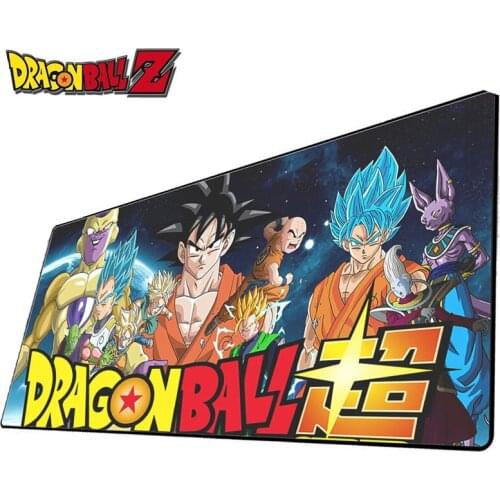Anime Dragon Ball Super Saiyan Mouse Pad Gaming Mat Computer Desk Padmouse Keyboard Mouse Accessories Rubber Pad Christmas Gift