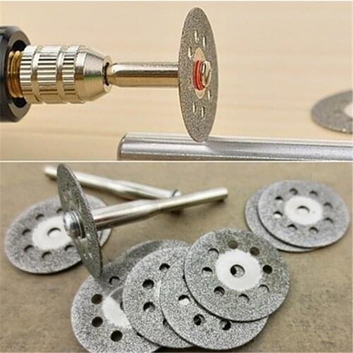 12PCS High Quality Rotary Tool Circular Saw Blades Cutting Wheel Discs Mandrel Cutoff