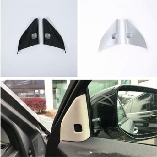 For Acura TLX 2018 Car A pillar Speaker Trim Cover ABS Car Styling Moldings Decoration Auto Accessories