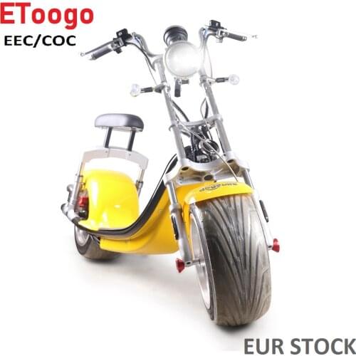 Citycoco Patiente Electric SC14 COC City Coco Scooter With Extensible Battery 1000W/1200W/2000W Available In Europe with EEC