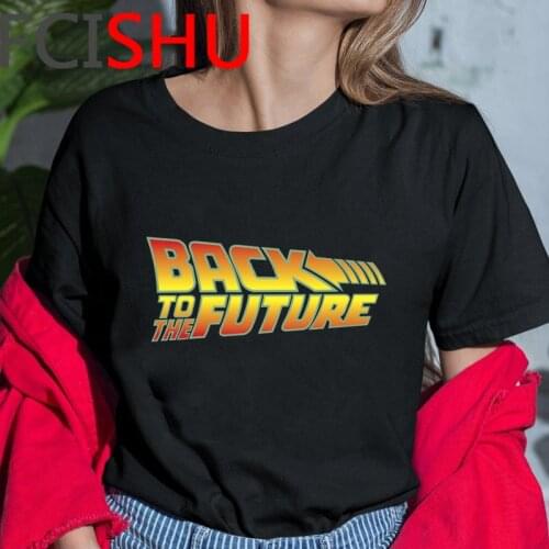 Back To The Future Funny Cartoon T Shirt Men Summer Short Sleeve Casual T-shirt Anime Graphic Tshirt Streetwear Top Tees Male