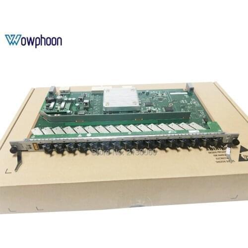 Huawei 16 ports GPON GPFD Interface Board for MA5680T MA5683T OLT with 16 B+ modules included