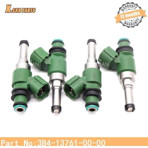 3B4-13761-00-00 Motorcycle Injection Fuel Injector For Yamaha ATV Grizzly 450 550 700 3B4-13761-0000 3B4137610000