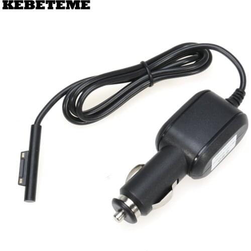 KEBETEME Newest 12V 2.58A Car Power Supply Adapter Laptop Cable Charger for Microsoft Surface Pro 3 Tablet