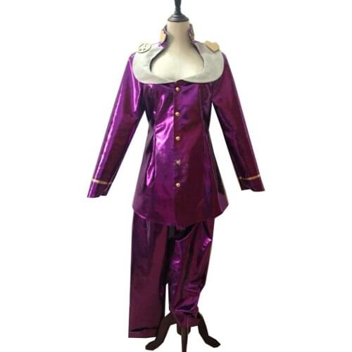 2020 Anime JoJos Bizarre Adventure 4 Josuke Higashikata Cosplay Costume Halloween Party Men Clothing