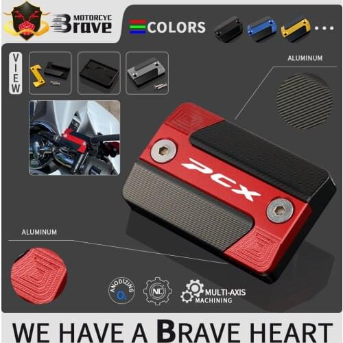 Motorcycle Front brake Master Cylinder Cover Oil Cap For HONDA PCX 125/150 2018 2019 ADV 150 2019 2020 PCX125 PCX150 ADV150
