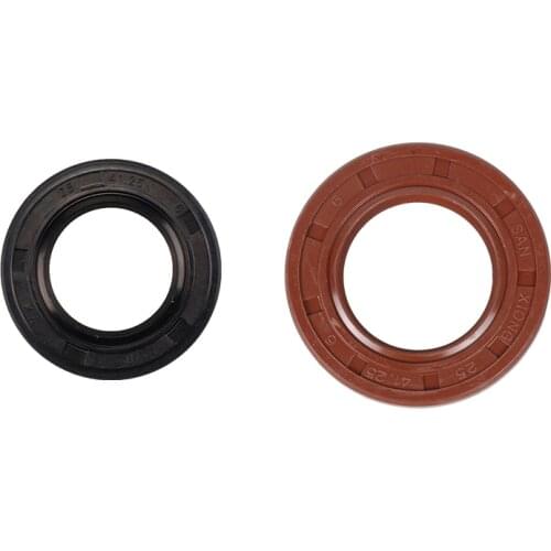 SET OF 2 OIL SEAL KIT FOR SUZUKI M120X HOVER MOWER CRANKSHAFT FRONT & BACK REAR RUBBER DUST WIPER FREE SHIPPING