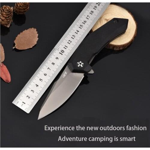 New 0095 folding multi-functional jungle outdoor camping adventure knife 7cr13 blade G10 handle hunting survival knives EDC tool