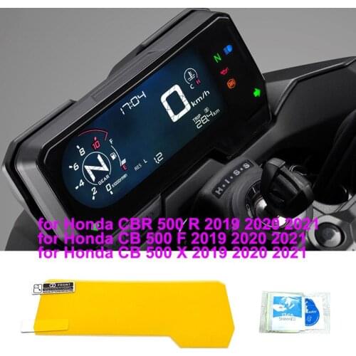 Motorcycle Dashboard Cluster Screen Protector Anti-Scratch Film For Honda CB500R CB500F CB500X 2019 2020 2021 CB CBR 500 R/F/X