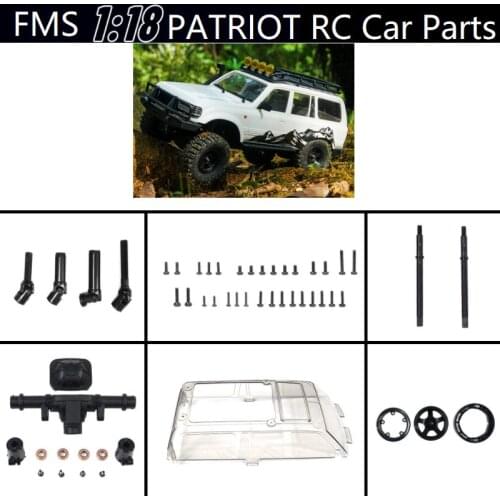 Radio Control Car Decal Sticker and Small Part for FMS 1:18 Scale PATRIOT