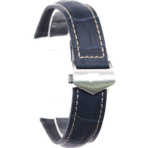 New 20/22/24mm Cow Leather Watch Strap For TAG HEUER MONACO Series Men Quality Band Soft WatchBand For TAG HEUER Wrist Bracelet