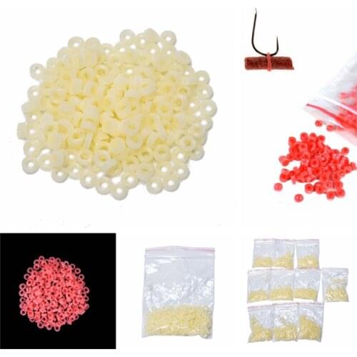 2500 Pcs Rubber Baits Bands for Fishing Bloodworm Elastic Bands Fit 3mm to 10mm