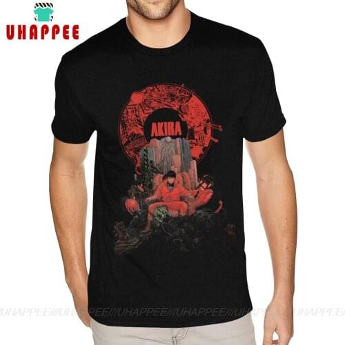 Cute Akira Kaneda On Bike Of Thrones Shirt Mens Custom Made Short Sleeves Full Cotton Black Crew Shirts