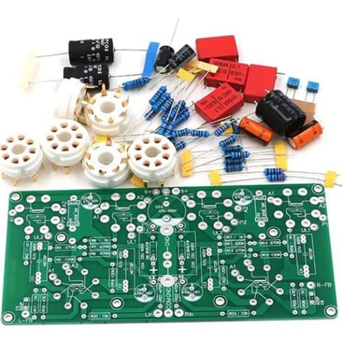 SUQIYA-Ultra Linear Push-Pull 6SL7+6V6 Tube Bleed Power Amplifier Kit (12W)