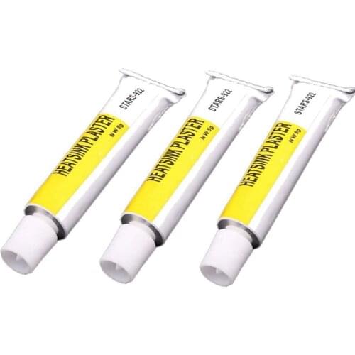3PCS 5g STARS-922 Heatsink Plaster Thermal Grease Adhesive Cooling Paste Compound Glue for Chip VGA RAM LED IC 3D Printer