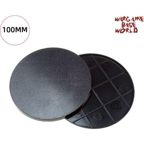 Wargame base world -100mm round bases