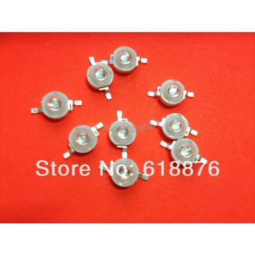 Free shipping 100PCS 3W Blue High Power LED Emitter 700mA 455-460NM 3w led chip 3W Plant lamp beads 3w led light