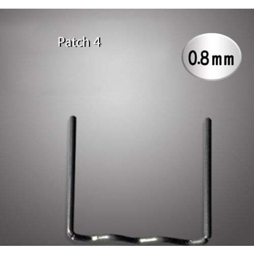 600Pcs 0.6/0.8mm Wave Flat Hot Staples For Plastic Stapler Repair Welder