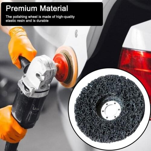 100mm/115mm Poly Strip Disc Abrasive Wheel Paint Rust Clean Remover Grinding Wheels for Motorcycles Durable Angle Grinder Car