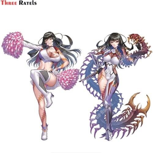 Three Ratels A911 Soma Narumi Automobiles & Motorcycles Car Sticker Anime Cartoon Decals Waterproof Protected Vinyl Material