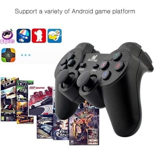 2 Players 2.4G Wireless Game Gamepad Controller For Android Smart Phone Joystick For Android TV Box For PC Joysticks