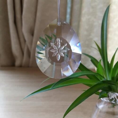 15pieces 50mm Crystal Chandelier Home Lighting Lustres De Cristal Decoration Chandeliers Pendants Hanging Drops