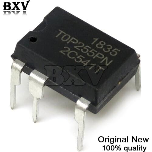 5PCS 100% New TOP252PN TOP253PN TOP254PN TOP255PN TOP256PN TOP257PN TOP258PN DIP-7 Chipset In Stock