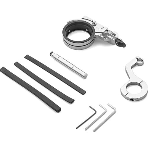 For Honda Kawasaki Suzuki Yamaha Metric Victory Cruisers Cruise Control Throttle Lock Kit 1" Diameter Handlebar Rustproof