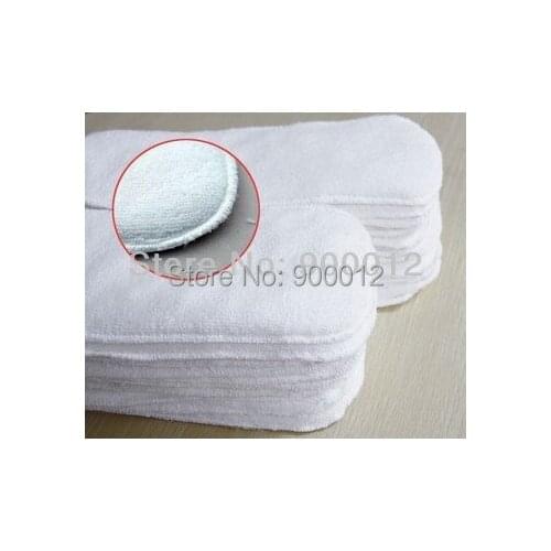 Naughtybaby Microfiber inserts 3 Layers 25 pcs 100% microfiber insert For Baby Cloth Diaper Nappies Diapers Free Shipping