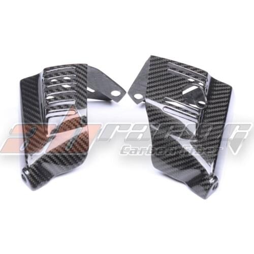 Lower Side Engine Cylinder Cover Fairing For BMW R Nine 9 T 2014-2018 Full Carbon Fiber 100