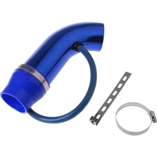 New 76mm 3\" Car Cold Air Intake Induction Pipe Kit Filter Tube System Universal