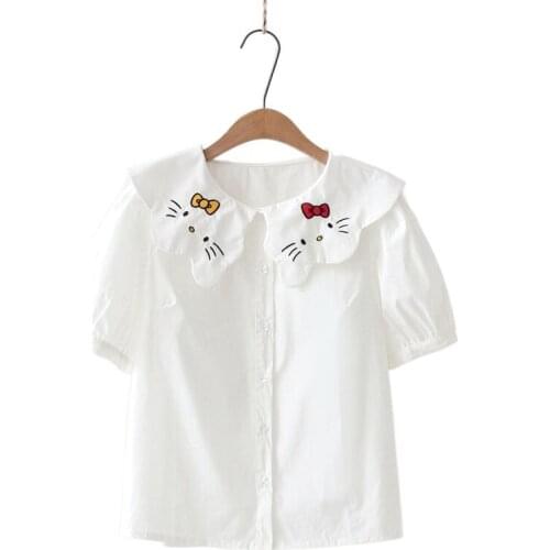 Женские рубашки с коротким рукавом OAITUX China At AliExpress