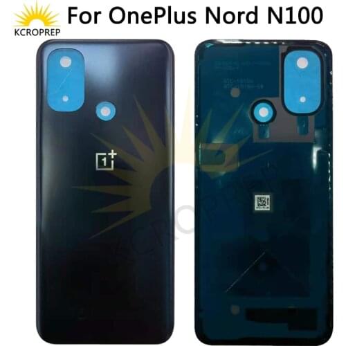 Original For OnePlus Nord N100 Battery Back Cover Housing Rear Door Case For One Plus N100 1+ N100 Back Housing