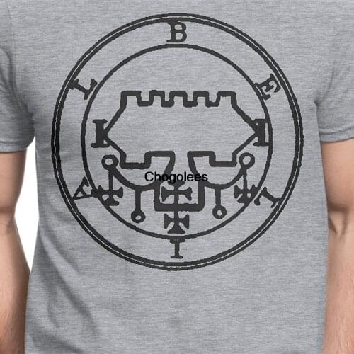 Seal of Belial Demon T shirt S XXL Occult Devil Satan Asmoday Freemasons Illuminati Conspiracy Myth Symbol Cool