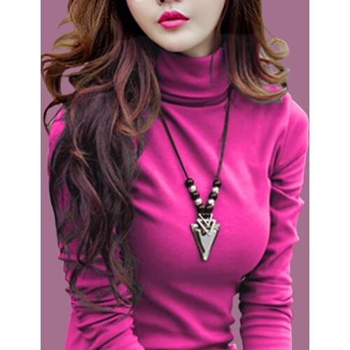 High collar dress new during the spring and autumn 2021 long sleeve T-shirt coat of cultivate ones morality